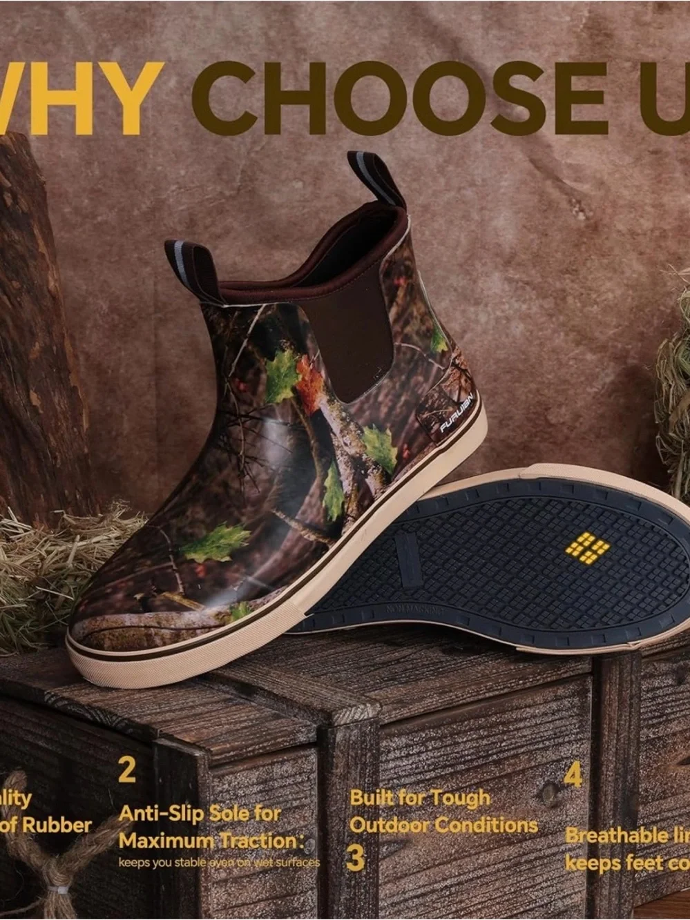 Men's Deck Boots Fishing Boots, new